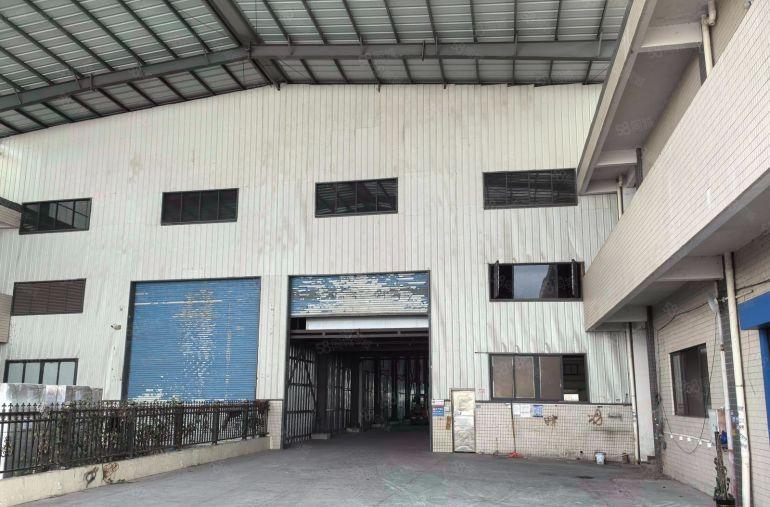 园洲原房东独院单一层厂房滴水9米面积1800平12元出租