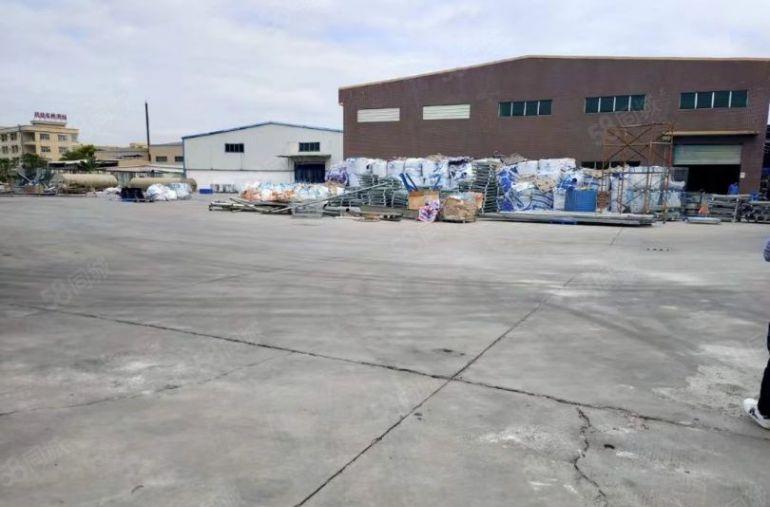 石湾镇原房东单一层独院16500平带牛腿空地超大厂房出租