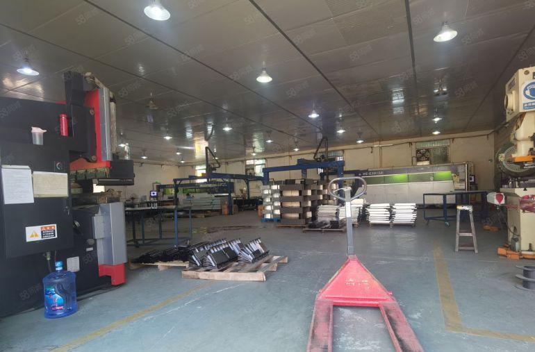 博罗园洲独门独院钢构厂房3600平米低价出租带装修水电出