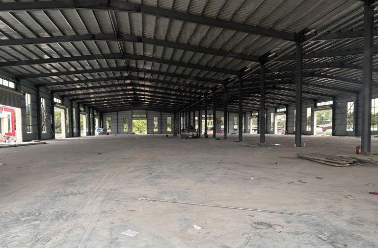 9元独栋！博罗石湾3600平滴水7米原房东钢构厂房出租可分租