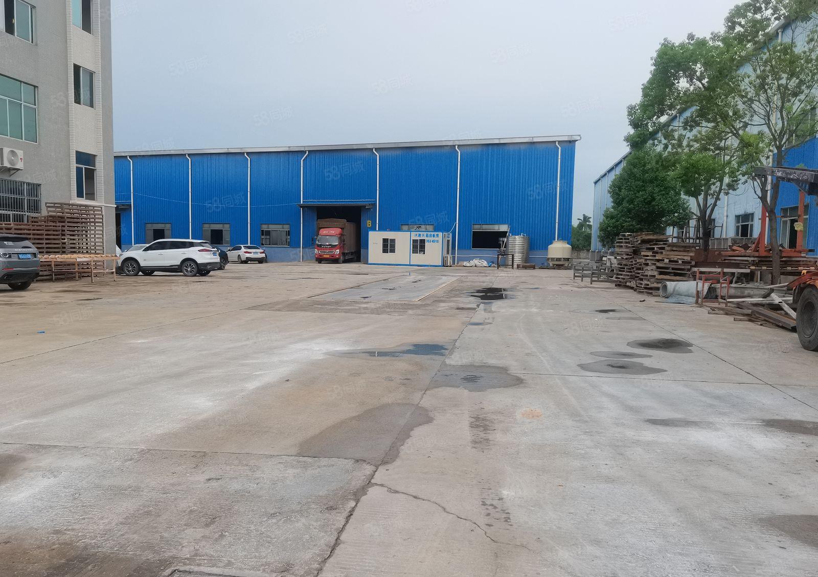 博罗县杨村镇4300平方单一层钢构厂房出租