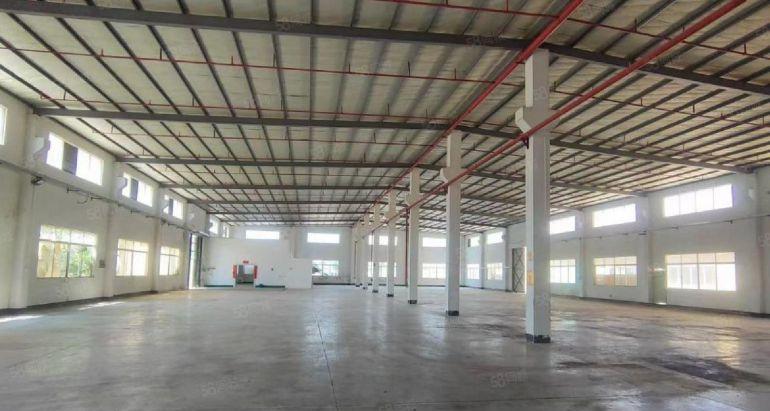 15元博罗石湾国道原房东独门独院钢结构滴水八米厂房出租证件齐