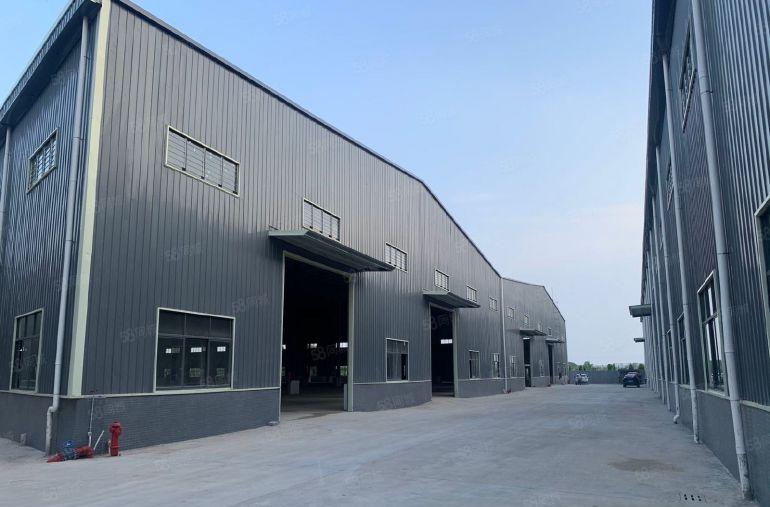 惠州博罗独门独院8500平钢构厂房出租，全新带红本可办环评！