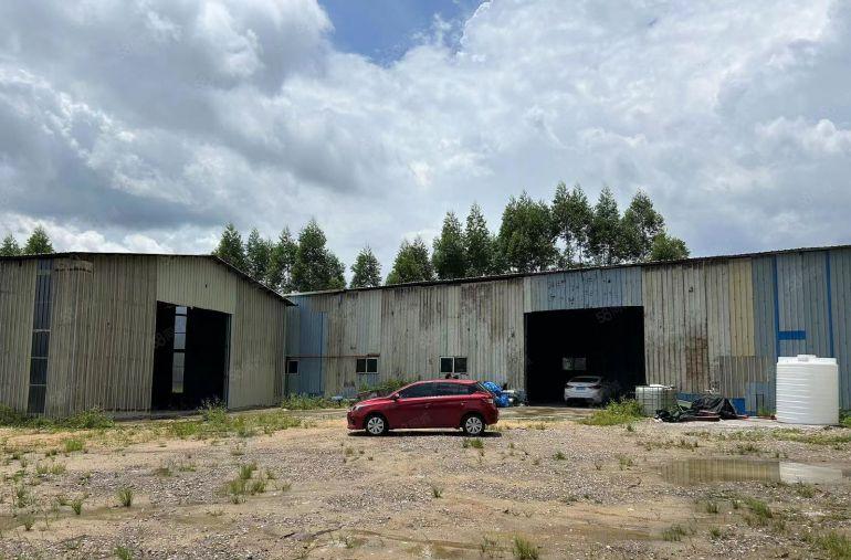 博罗偏远无居民厂房出租原房东实际面积出租可进大车！送大空地！