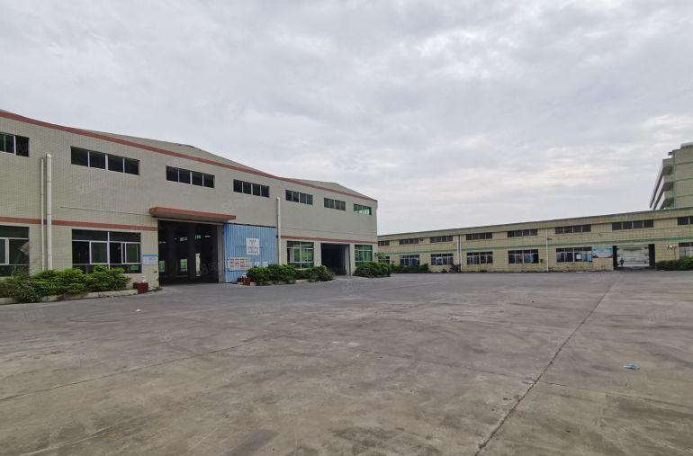 十米高园洲原房东10000万平钢构厂房出租带现成行车可办环评