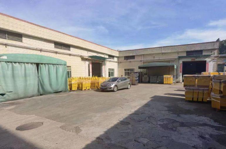 博罗园洲独门独院钢构厂房3600平米低价出租带装修水电出