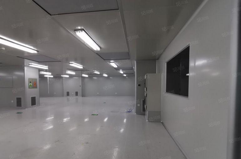 博罗石湾镇附近工业园4楼现成装修原房东红本车间厂房出租可分租