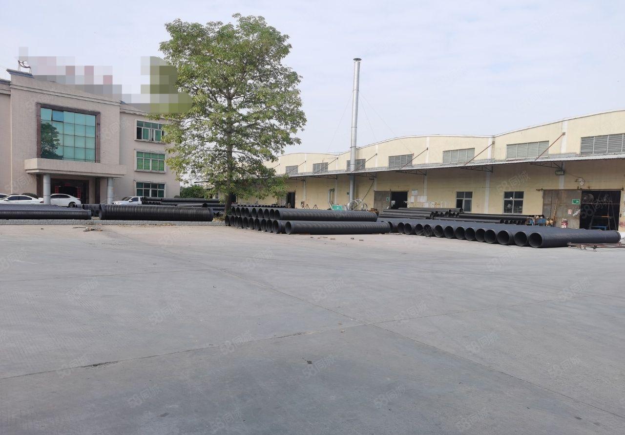 博罗新出独院砖墙到顶单一层钢构厂房6000平可办环评空地超大