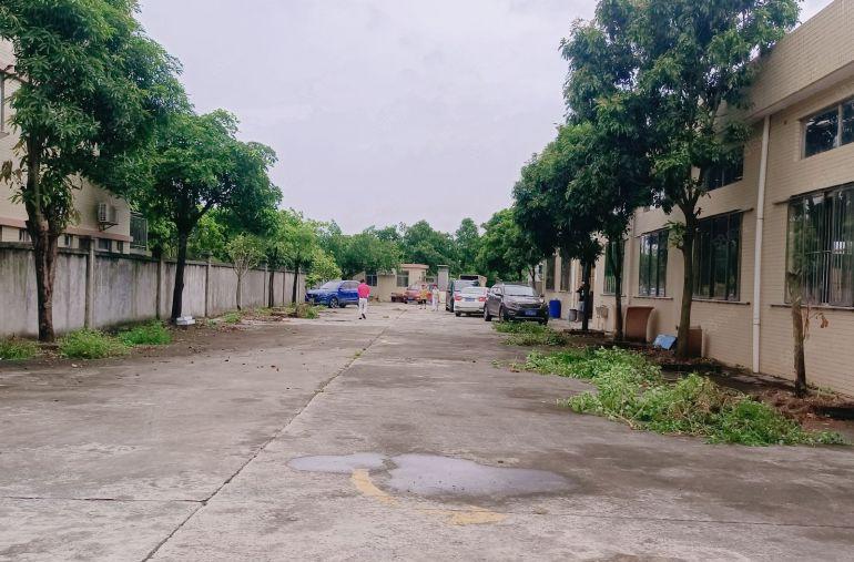 园洲原房东独院厂房底价出租4600方，空地超大现成家具环评