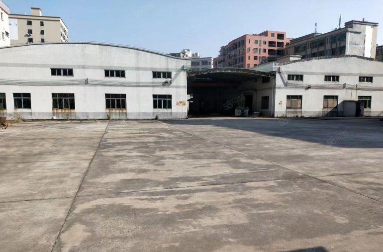 博罗县石湾镇标准单一层12500平带独立办公楼大空地厂房出租