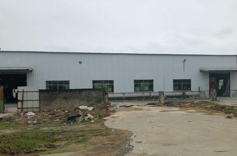 偏僻独院单一层钢构厂房1100平 周边一公里无居民工厂