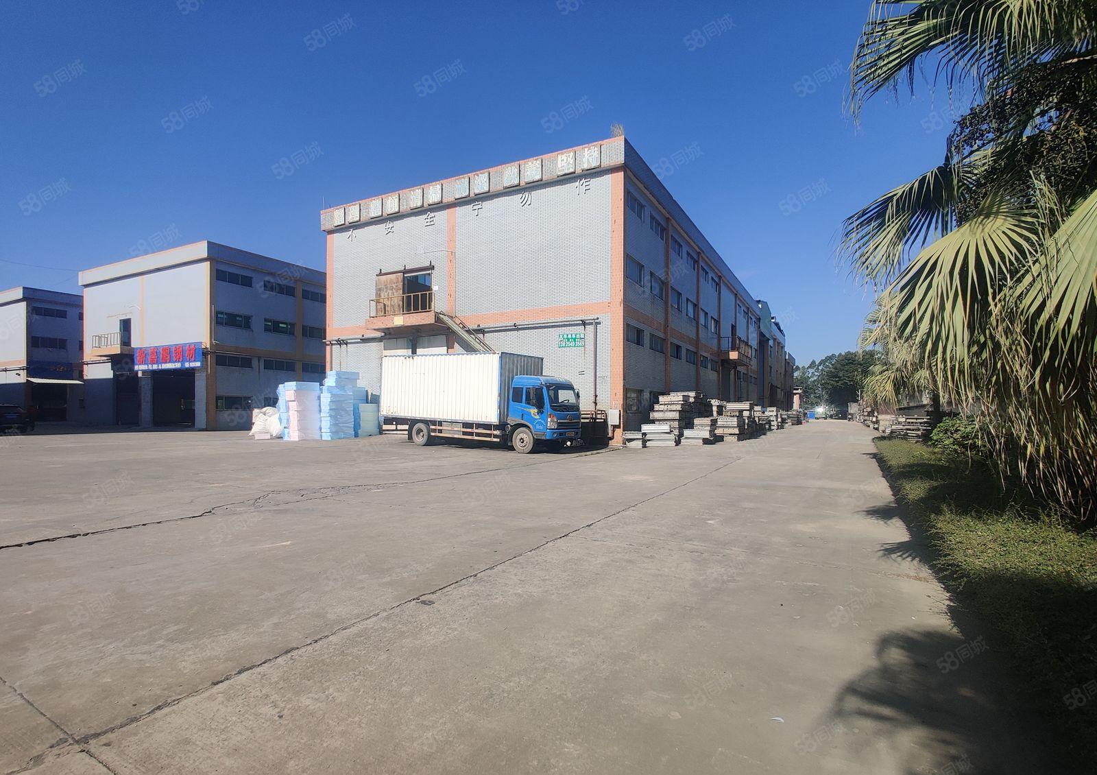 园洲镇上南工业区独栋2层标准3000厂房招租证件齐全空地大