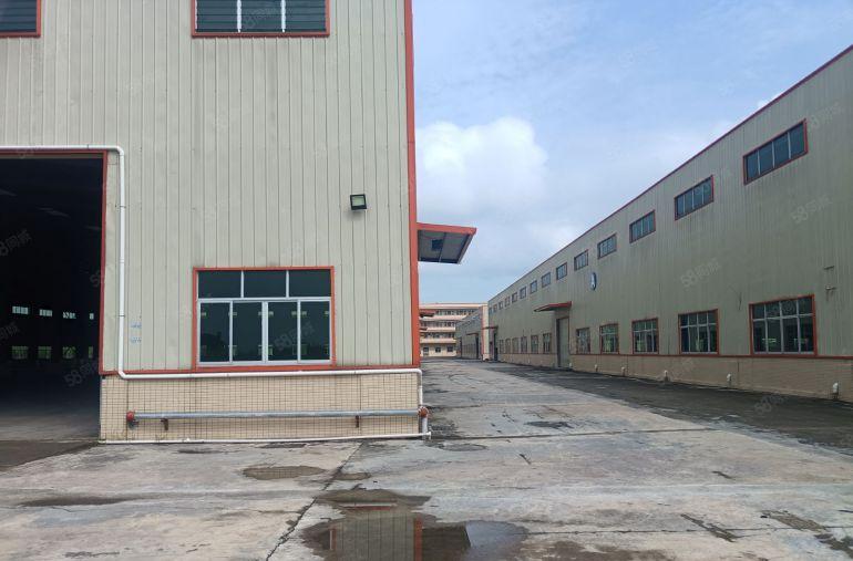 石湾镇独院单一层滴水10米带牛角厂房仓库出租可分租空地超大