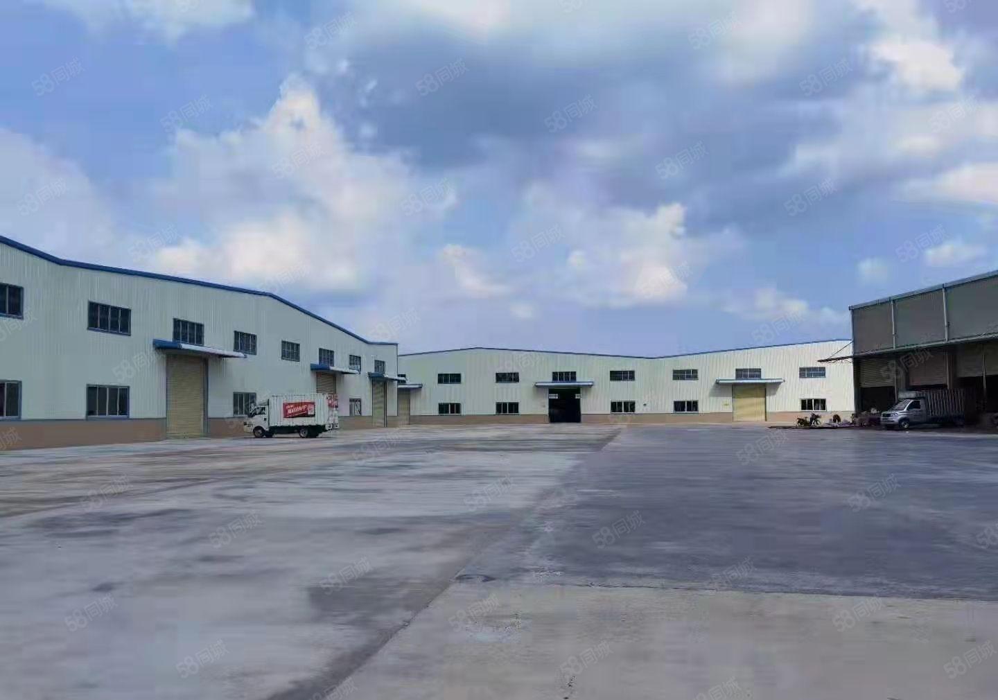 博罗县占地6万方建筑4万方钢结构厂房出租，国土证，工业用地！