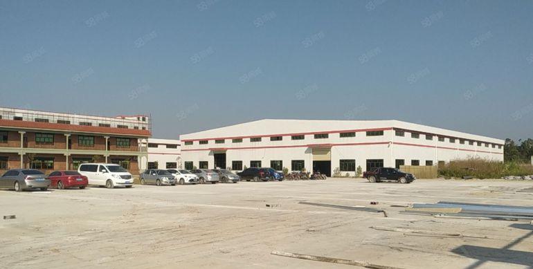 石湾镇独门独院单一层砖墙到顶厂房两栋16000平方，空地大