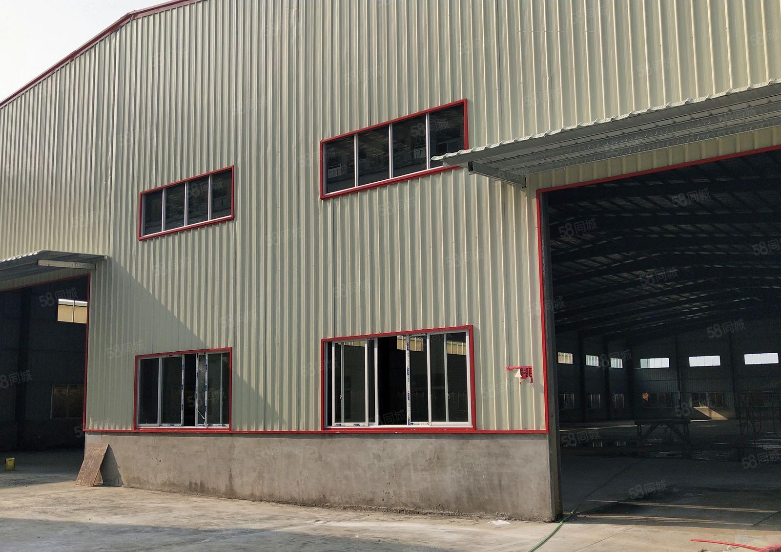 园洲镇全新钢构厂房滴水9米，带隔热2600平方证件齐全