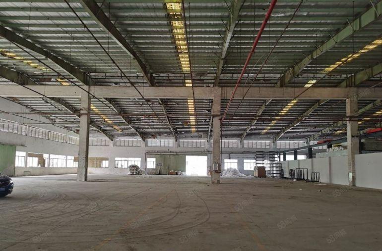 博罗石湾4000平钢构独院厂房仓库到低价出租高8米300起分