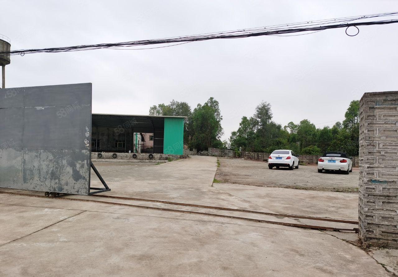 博罗龙华镇带颗粒环评独院厂房出租，1700平方空地超大