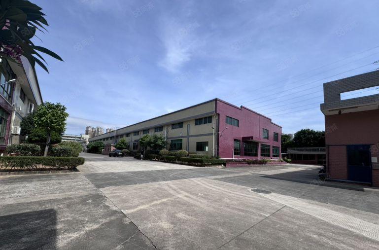 博罗园洲滴水八米8000平原房东独门独院单一层厂房出租带行车