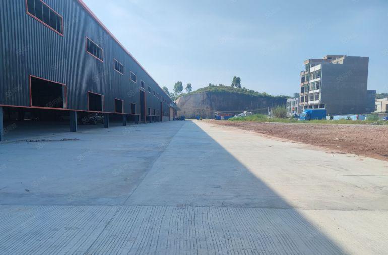 博罗园洲原房东新建独院钢结构9米滴水低价出租空地大证件齐全