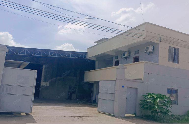 博罗石湾独院厂房出租1300平，现成装修高速出口旁，价格便宜