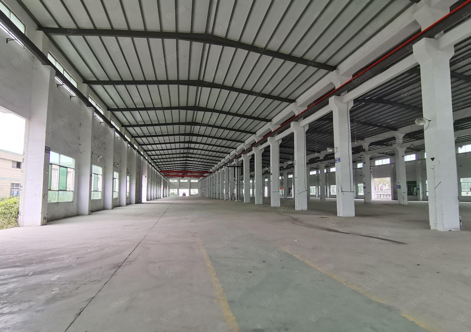 1千2千5千平租博罗园洲3万平原房东钢构厂房仓库出租证件齐全