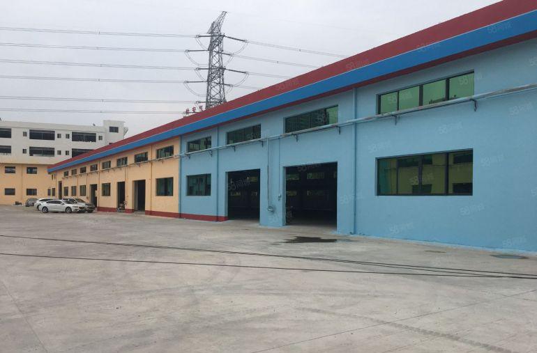 博罗园洲廖尾工业区有办公装修原房东红本钢构厂房出租大小可分租