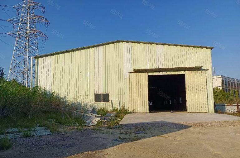 10元不限行业惠东原房东单一层钢构厂房600平起分