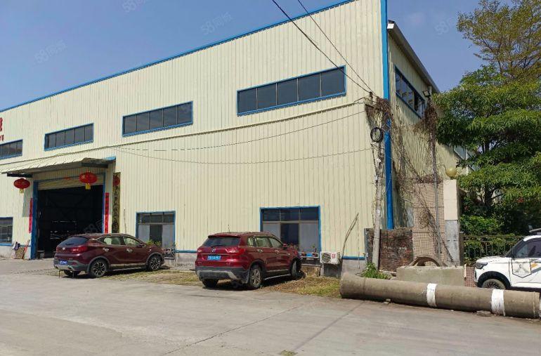 原房东单一层7000平独院带8部行车免费使用厂房出租