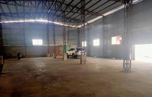 惠东白花镇500平米7米高钢构厂房仓库招租超大空地可做轻污染