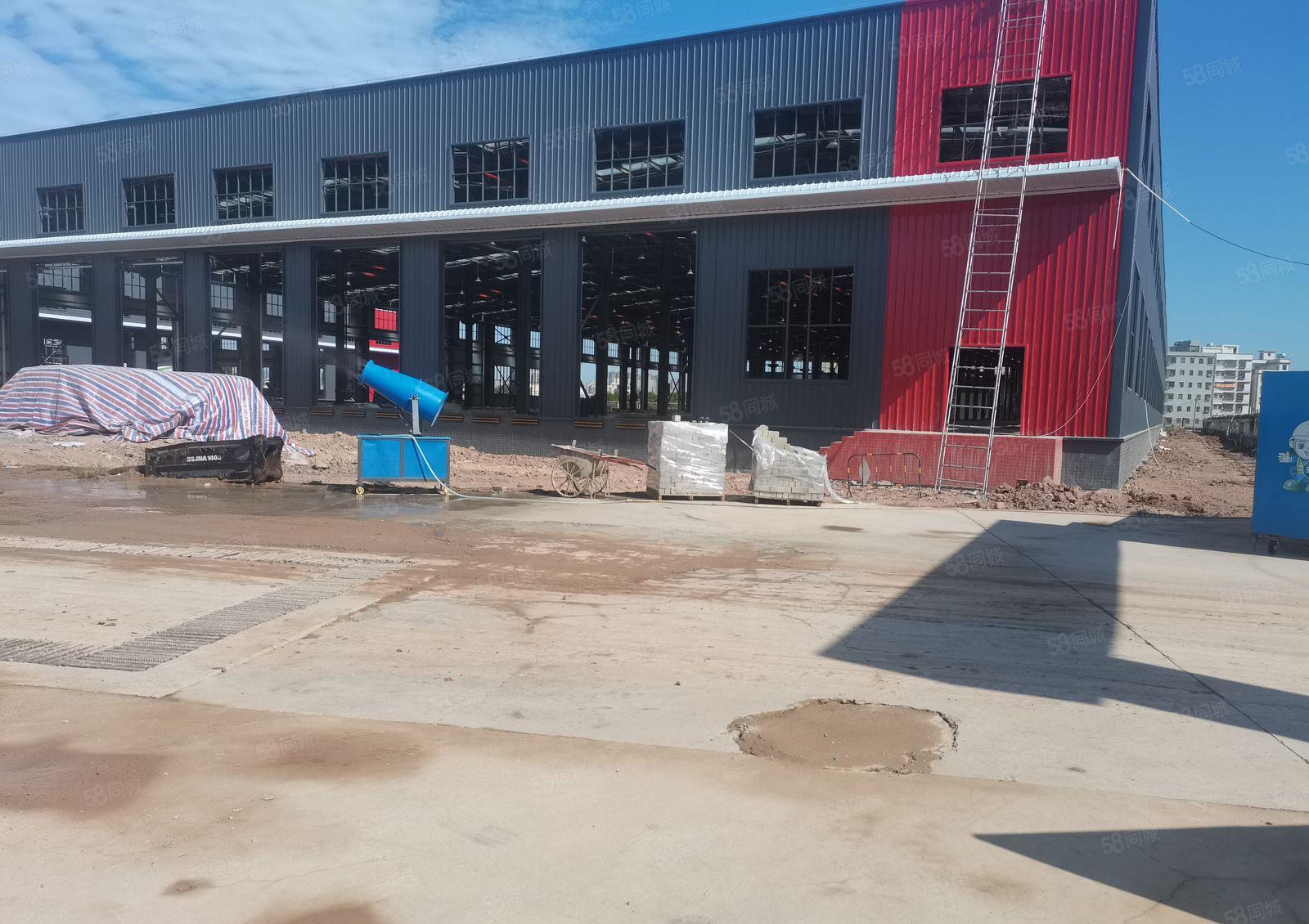 惠州惠东大岭独院全新钢构10000平米9米高厂房出租可办环评