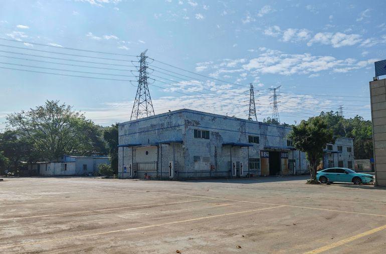 7元起！惠东独院钢结构厂房仓库2500平低价出租超大空地
