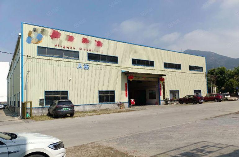 原房东单一层7000平独院带8部行车免费使用厂房出租