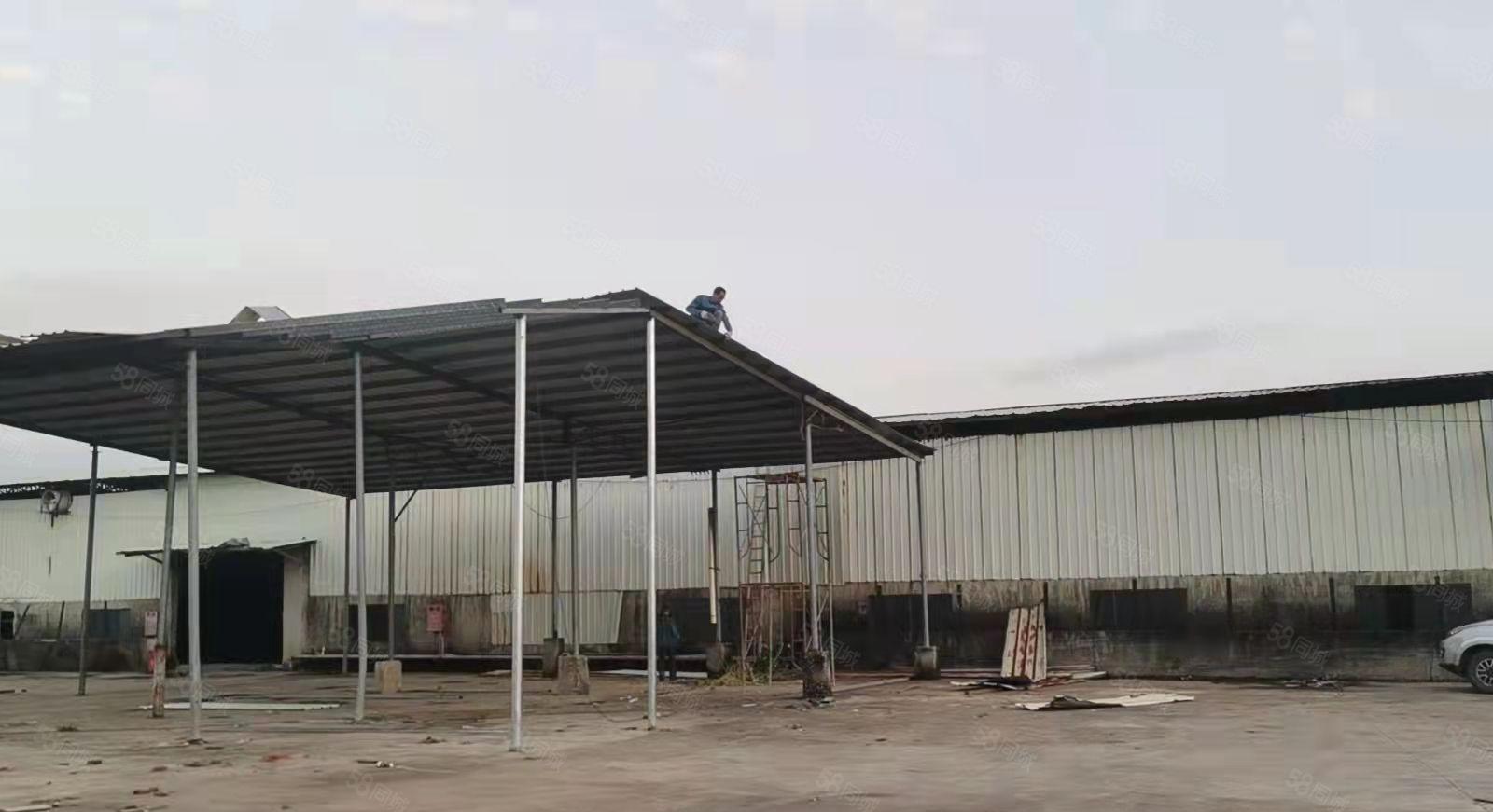 惠州靠山边独门独院钢构厂房2700平米滴水8米，空地大，