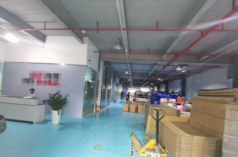 9块！仲恺惠环工业区新出楼上1500平精装修厂房仓库低价出租