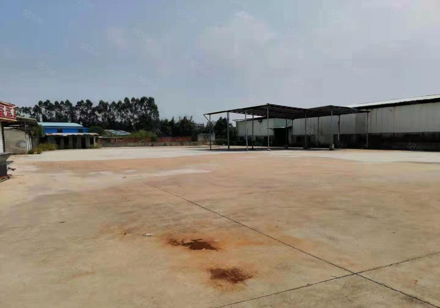 惠州靠山边独门独院钢构厂房2700平米滴水8米，空地大，