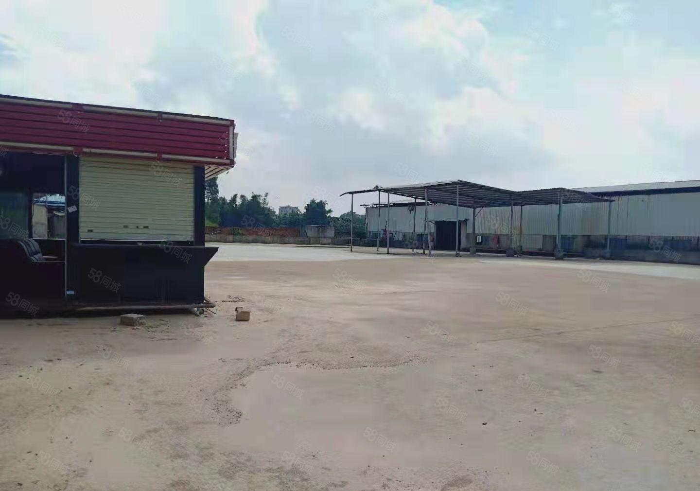 惠州靠山边独门独院钢构厂房2700平米滴水8米，空地大，