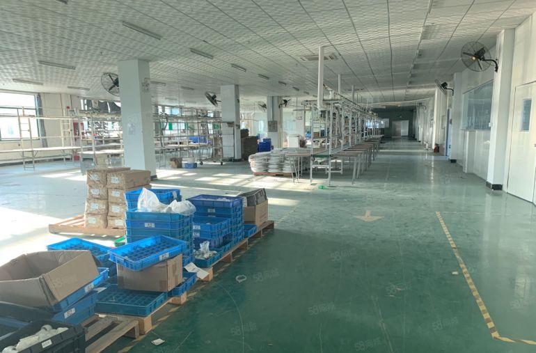 陈江镇五一工业区豪华装修三楼580平米厂房低价出租带办公室