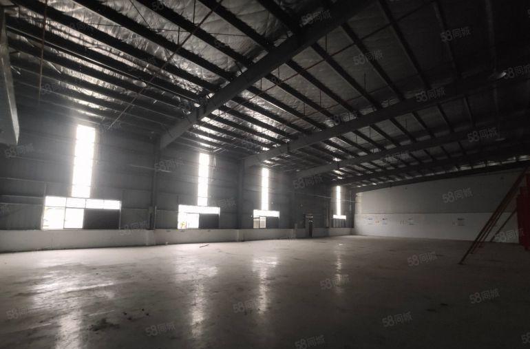 仲恺高新区潼湖高速口旁8400平带行车独院钢构公本厂房出租