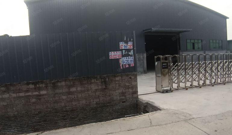 独门独院单层钢构厂房1750平方空地5000平方直租