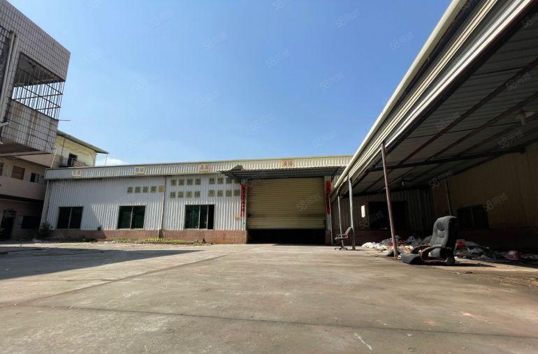 原房东单一层钢构9米高！陈江镇主路边独院3800平方厂房出租