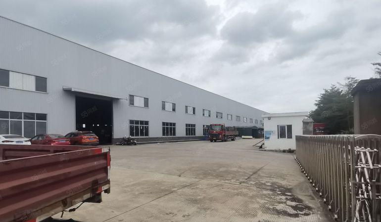 仲恺9米原房东独院钢构10800平厂房出租带4部行车超大空地