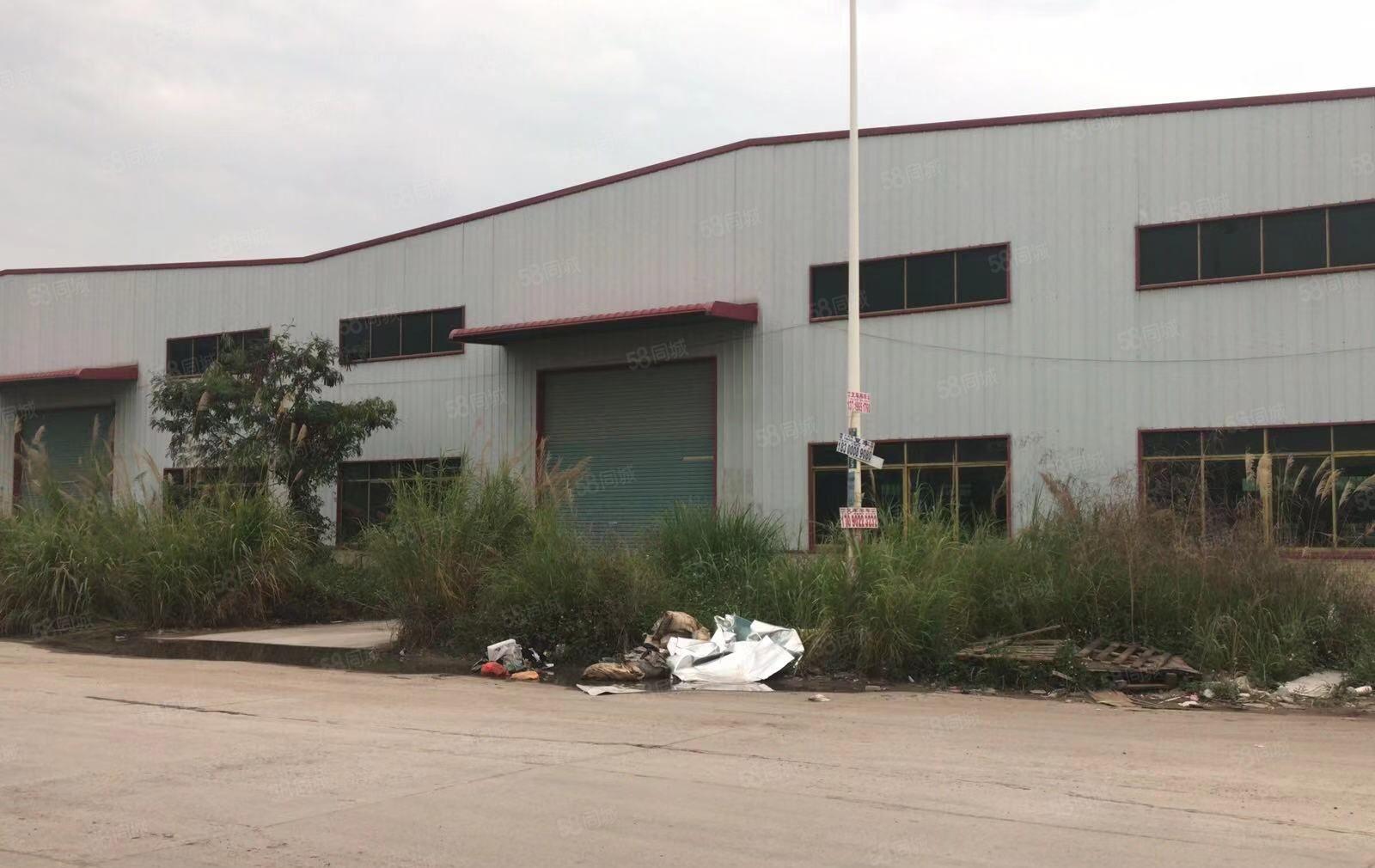 仲恺高新区主干道旁6300滴水9m的独栋钢构厂房出租