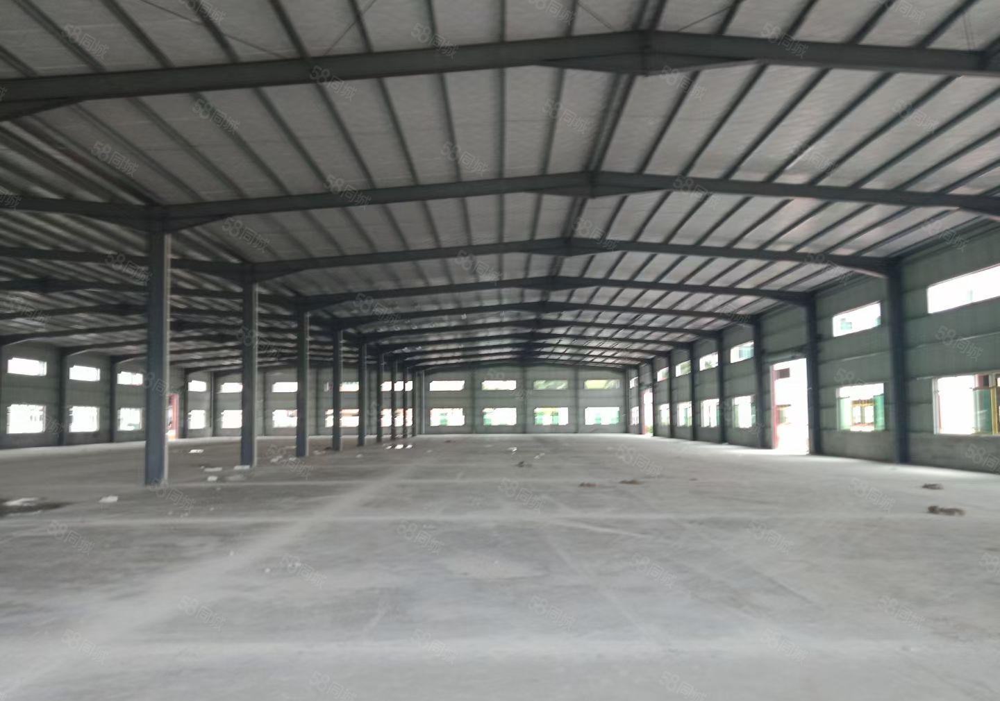 陈江甲子工业园区8000独院单一层钢结构厂房招租，可分租