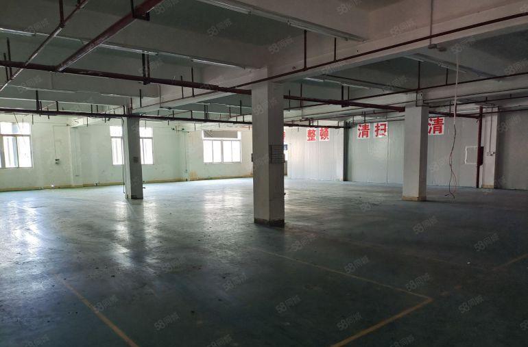 仲恺惠环二楼带装修厂房低价出租 面积1800平 可分租