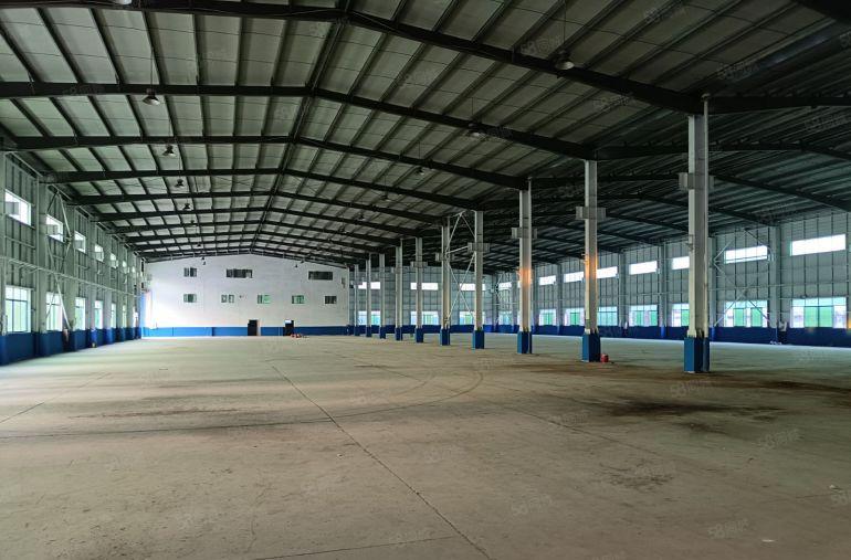 沥林镇独院单一层钢构厂房出租，滴水12米，格局方正，空地超大