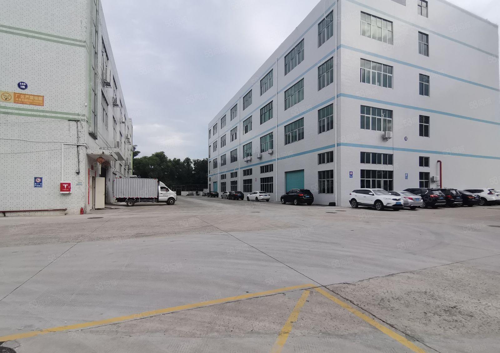 仲恺东升工业区9000平独院厂房原房东出租13元精装修可分租