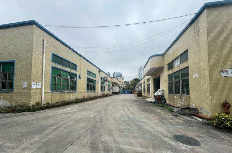 长安锦厦工业园区标准单一层1500平方厂房出租6米高可办环评