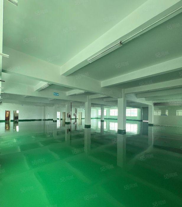 8元长安沙头小独院，楼上全新地坪漆1400平厂房出租带装修