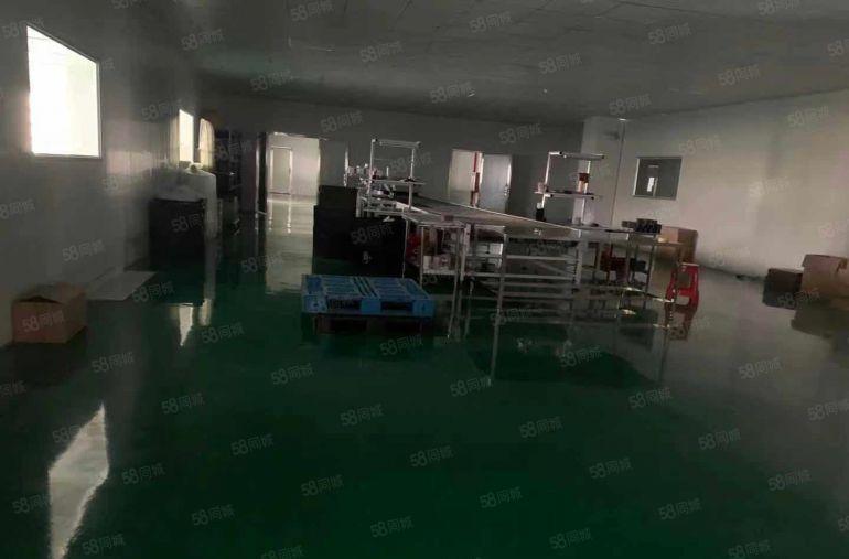 厚街镇工业区楼上带精装修办公室地坪漆厂房1500平方低价出租